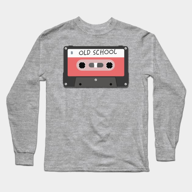 Retro Cassette T-Shirt Long Sleeve T-Shirt by happinessinatee